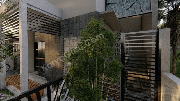 Jasa 3D Rendering Modeling Animation Architecture Pintu Besi