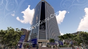 3D Modeling Rendering Highrise Building di daerah Jakarta