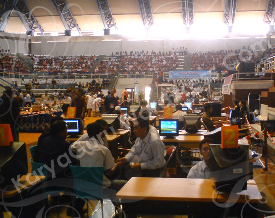 Suasana LKS SMK DKI 2009