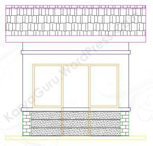 02 gabungan kusen & tampak depan