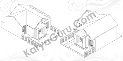 Gambar LKS AutoCAD 3 Dimensi