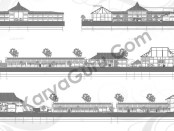 Tampak & Potongan SMKN 56 Jakarta