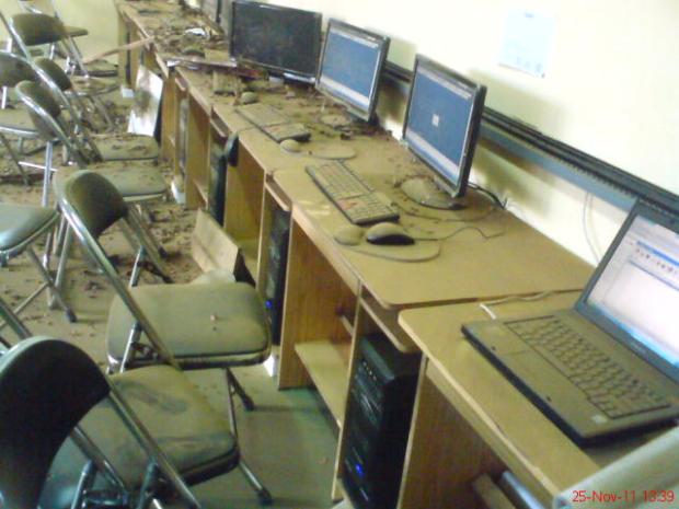 debu sampai ke laptop