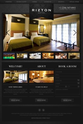 Alt2 - Draft Design Website Rizton Hotel