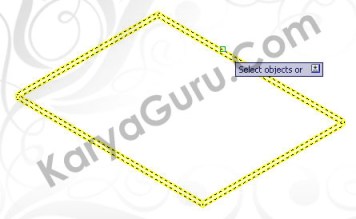 Apply Material to Object - Lantai AutoCAD