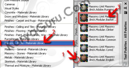 Material Batu Alam AutoCAD