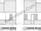 HASIL-LATIHAN-AUTOCAD-TAMPAK-DEPAN-SAMPING-RUMAH-TINGGAL