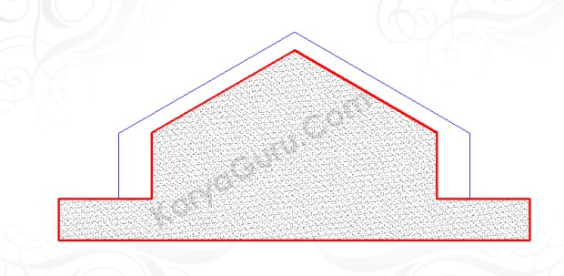 ARSIRAN DINDING TAMPAK KIRI