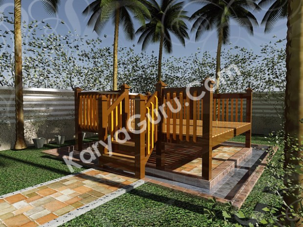 Render AutoCAD Siang 1