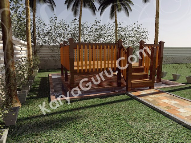 Render AutoCAD Siang 2