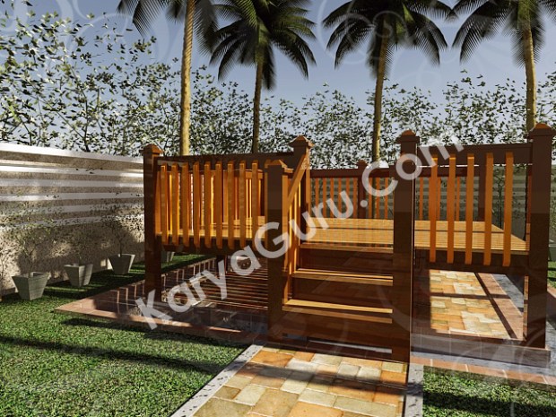 Render AutoCAD Siang 3