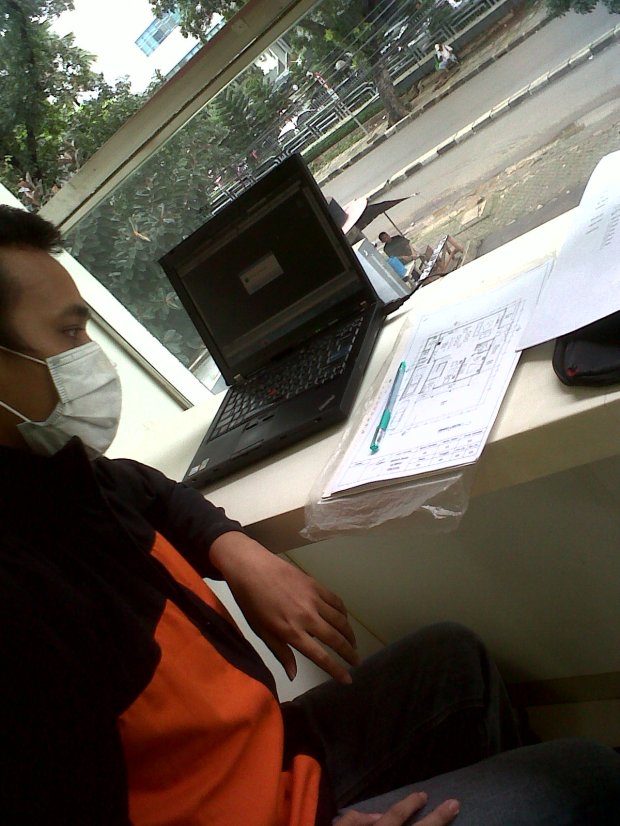 kursus autocad outdoor 7eleven Wolter Monginsidi 10