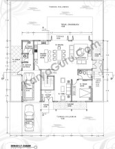 Kursus AutoCAD Denah Lantai 1