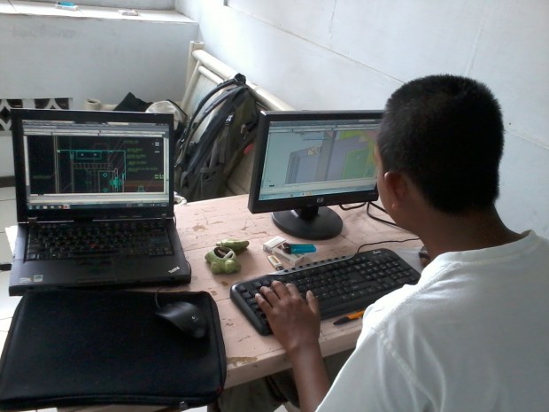 Kursus AutoCAD 3D Curtainwall Realistic