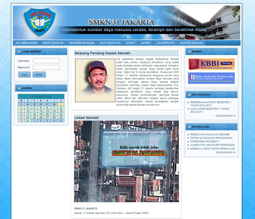 lokasi smkn 31 jakarta