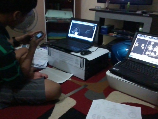 Suasana Kursus AutoCAD 2D Mekanikal