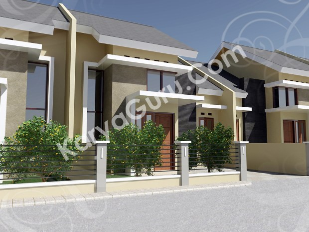 Kursus AutoCAD 3D Rendering Rumah Minimalis Camera 2