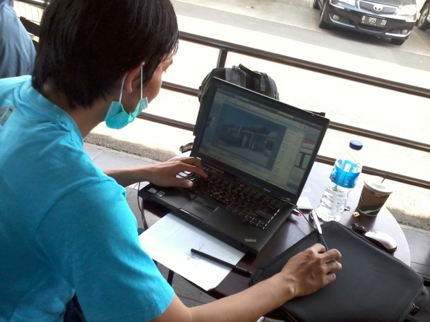 Kursus AutoCAD 3D Rendering Giant Tole Iskandar