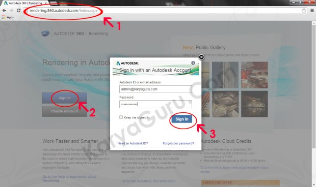 tutorial 1 rendering in autodesk 360