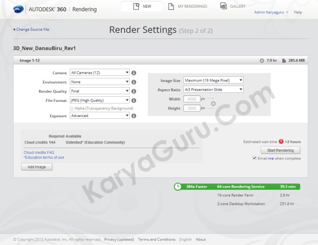 tutorial 4 rendering in autodesk 360