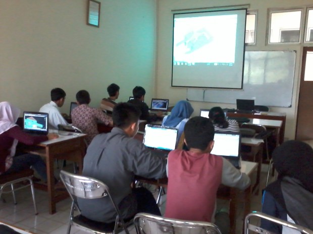 Training AutoCAD 2D 3D Rendering di Politeknik Negeri Jakarta