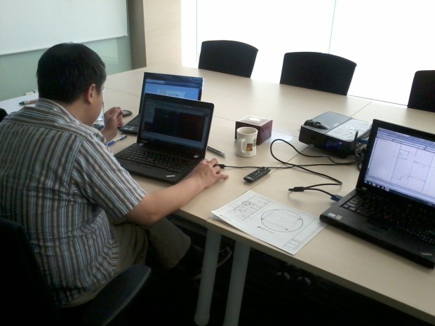 Kursus Private AutoCAD SCBD Equity Tower