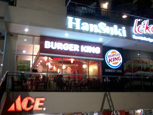 Burger King Tebet Green Jakarta Selatan