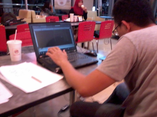 Kursus AutoCAD di BurgerKing Tebet Green Jakarta Selatan