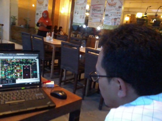 Kursus AutoCAD di Warung Kopi Sruput Plaza Kemang 88 Jakarta Selatan