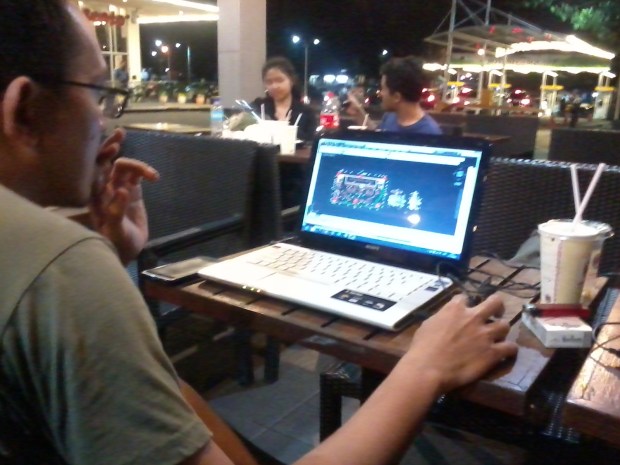 Kursus Private AutoCAD di Burger King- Botani Square Bogor
