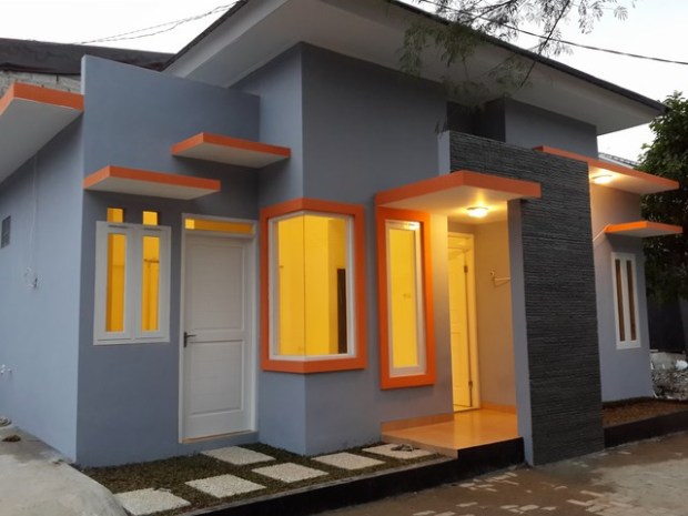 Hasil Gambar Kursus AutoCAD Rumah Minimalis sudah selesai dibangun 5