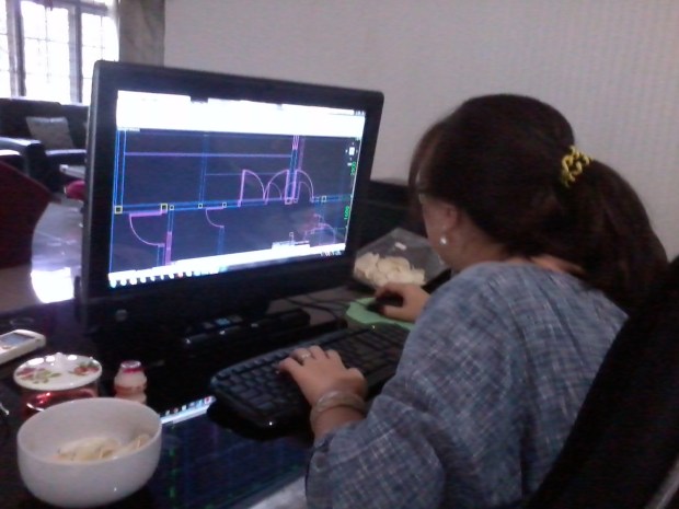 kursus autocad 2d denah rumah tinggal ciomas bogor jawabarat