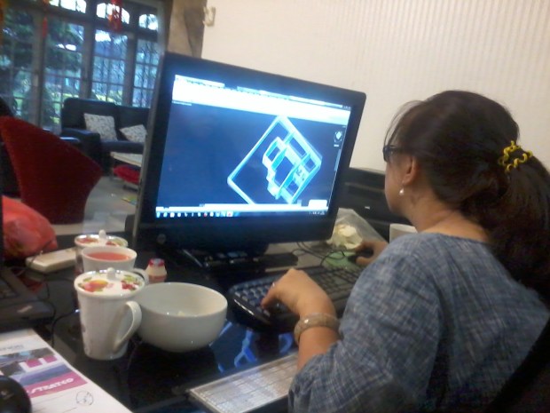 kursus autocad 3d rumah tinggal ciomas bogor jawabarat