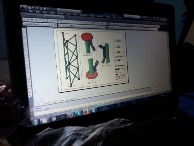 Materi Kursus AutoCAD 3D Tower Lubang Buaya Halim JakartaTimur