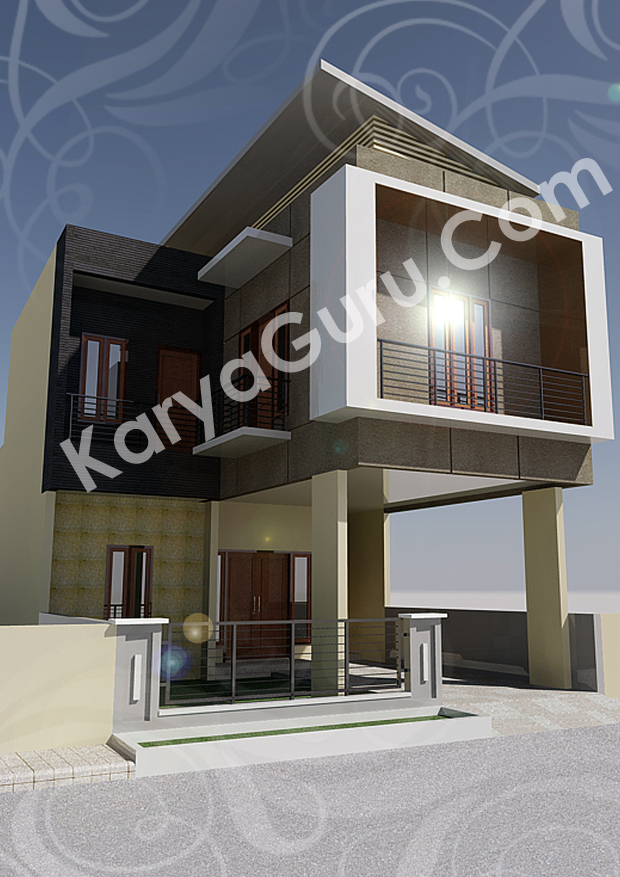 Rumah minimalis 2 lantai