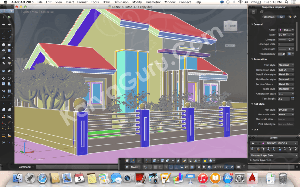 Kursus Private AutoCAD for Mac Bogor