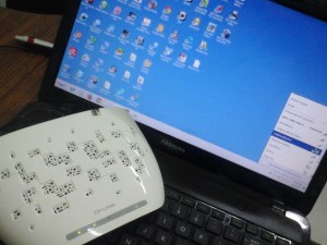 Hasil Penguatan Sinyal Repeater Wireless IndoSchool@wifi.id