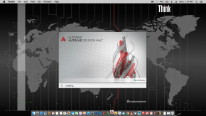 Autodesk AutoCAD 2015 for Mac Hackintosh 10.10.4 Yosemite Lenovo Thinkpad X220