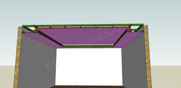 pemasangan plafond gypsum bawah