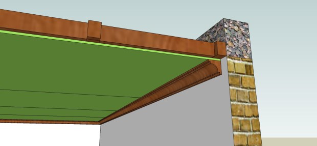 pemasangan list plafond kayu