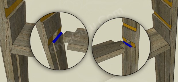 Sambungan Kusen Pintu Ambang Tengah