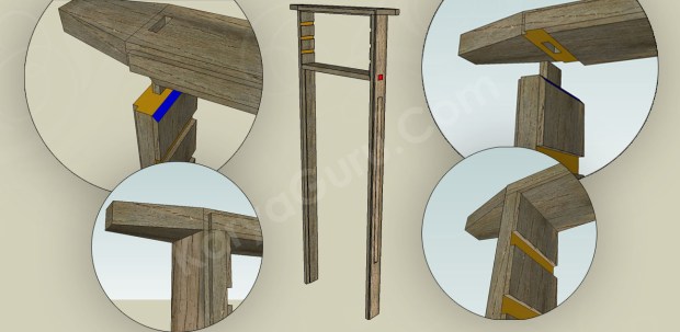 Sambungan Kusen Pintu Ambang Atas