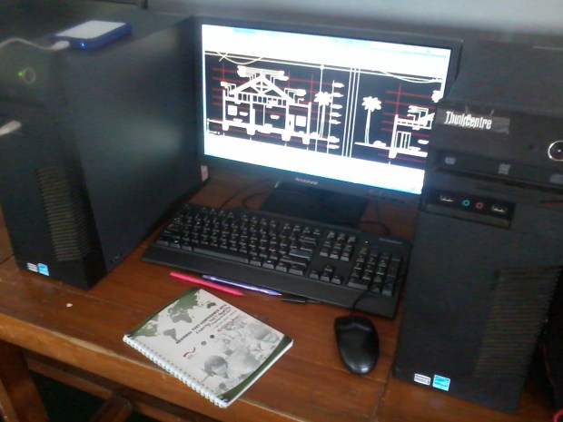 Training AutoCAD Potongan Teknik Bangunan Arsitektur di SMKN 56 Jakarta Utara