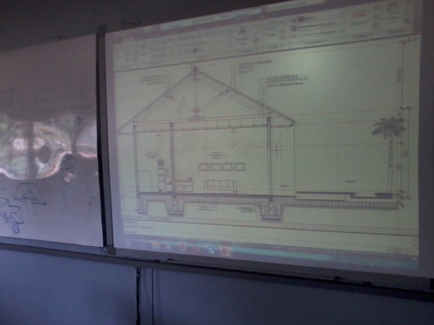 Training AutoCAD Potongan Teknik Bangunan Arsitektur di SMKN 56 Pluit Jakarta Utara
