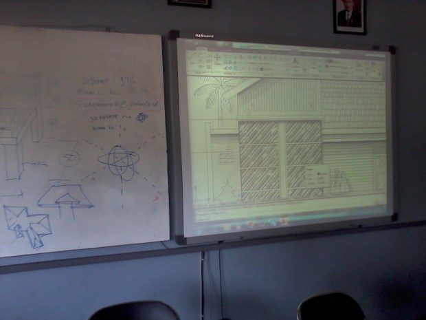 Training AutoCAD Tampak Teknik Bangunan Arsitektur di SMKN 56 Pluit Jakarta Utara