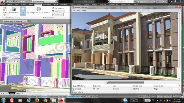 Camera2 Training AutoCAD 3D Rendering