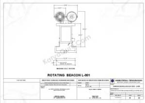 ROTATING BEACON SISTEM AIRFIELD LIGHTING (AFL) BANDAR UDARA