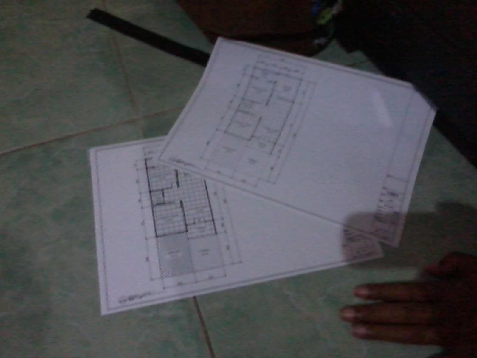 hasil printout Kursus private autocad kp sawah jagakarsa jakarta selatan