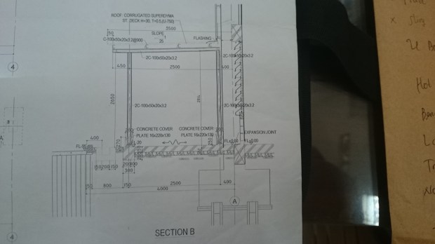 Shopdrawing AutoCAD StrukturBaja Pabrik