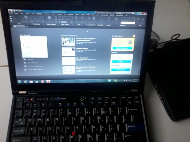 Jual Laptop Lenovo (IBM) Thinkpad X220 i5 HDD SSD 160GB RAM 4GB + Docking + AutoCAD - COD di Proyek Cikokol Tangerang